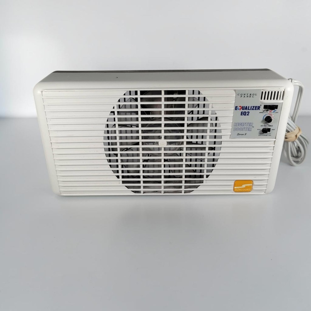 Suncourt Equalizer EQ2 HC300 Register Booster Fan White TESTED Series 3 Good